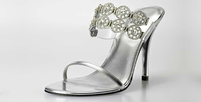 World's Most Expensive Shoes are Studded with Colored Diamonds